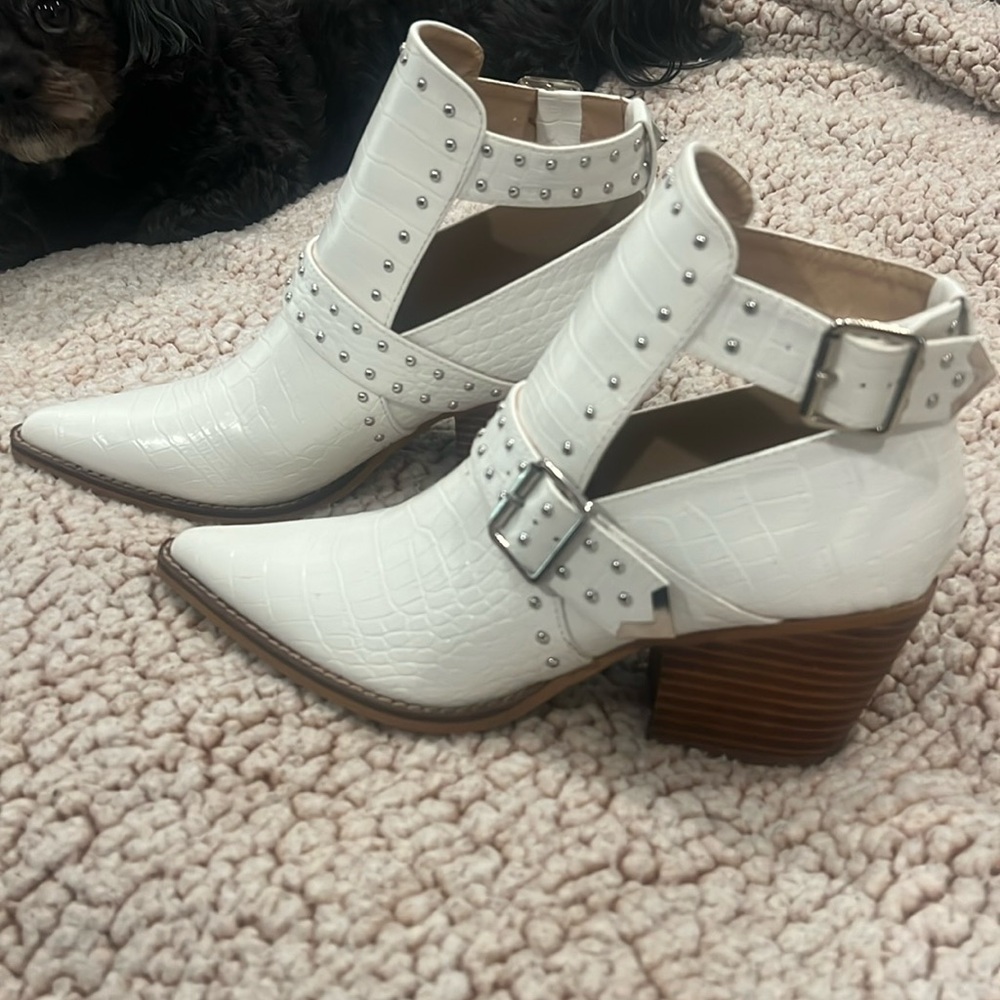 A Rider Girl Booties.   Wore a couple of hours